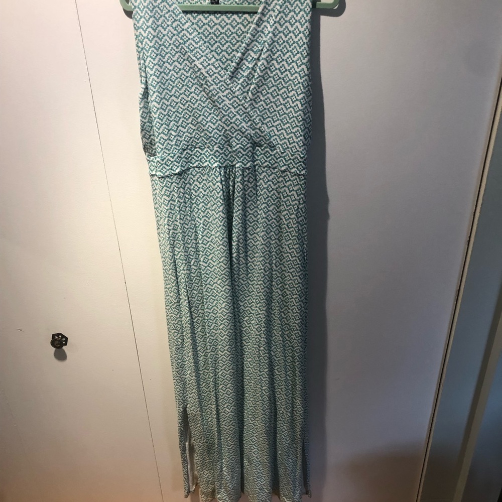 Lands end floor length maxi